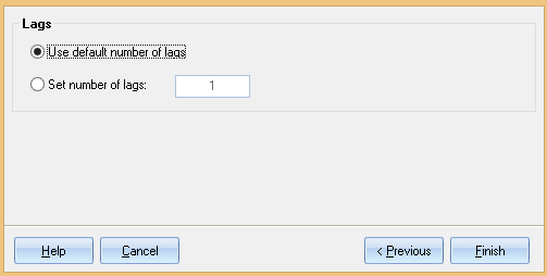 Lags in Autocorrelation