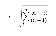 Sample Standard Deviation